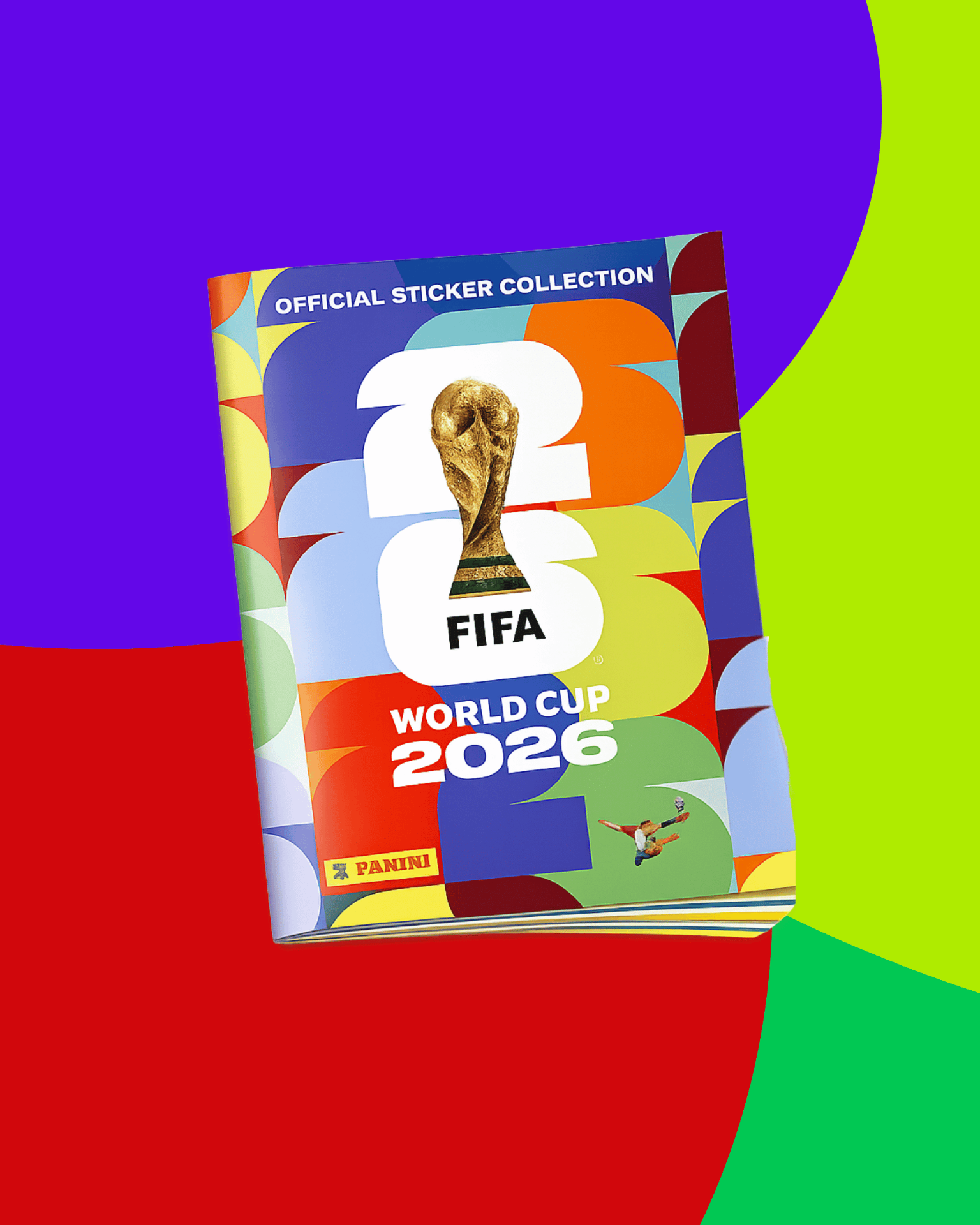 Álbum Capa Brochura Copa do Mundo 2026