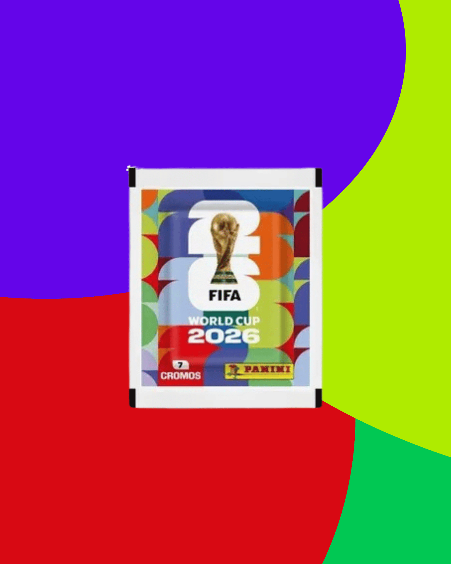 Figurinhas Copa do Mundo 2026 7 Cromos